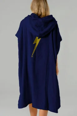 Sweatshirt Lightning Bolt Bolt Poncho