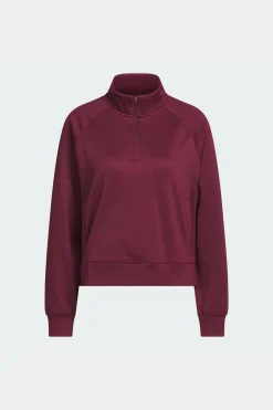 Sweatshirt Ultimate365+ Climawarm Largo Com Mezza-zip E Capuz adidas