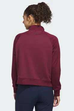 Sweatshirt Ultimate365+ Climawarm Largo Com Mezza-zip E Capuz adidas