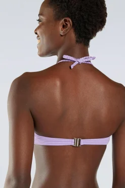 Top Biquíni Bandeau Silver