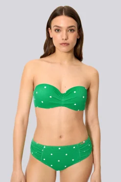 Top De Bikini Bandeau Ysabel Mora Lunares
