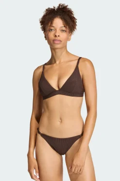 Top De Biquíni Triangular Acolchoado Com Nervuras Iconisea adidas