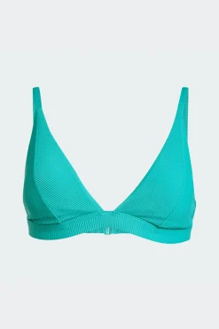 Top De Biquíni Triangular Acolchoado Com Nervuras Iconisea adidas