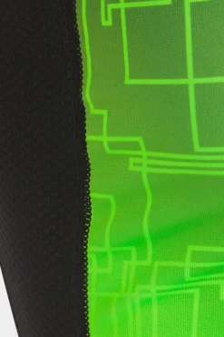 Top Joma Elite VIII Preto Verde Fluorescente