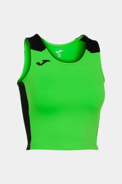 Top Joma Record II Verde Fluorescente Preto