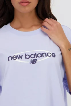 T-shirt Boxy New Balance