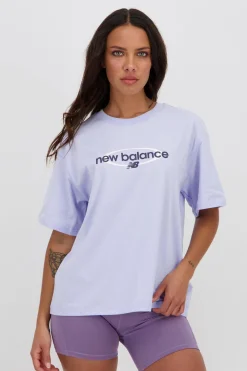 T-shirt Boxy New Balance