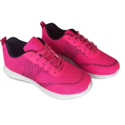 Ultralight Esportivo Sapato De Pé Cintia Fuchsia
