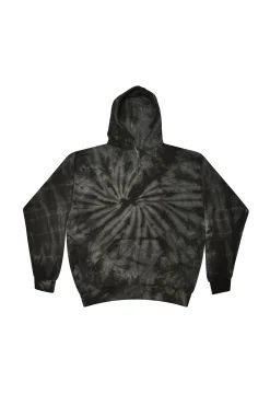 Unisex Rainbow T Tie Dye Pullover Hoodie Colortone