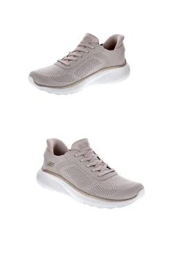Zapatillas Skechers Bobs Squad Slip-ins Beige
