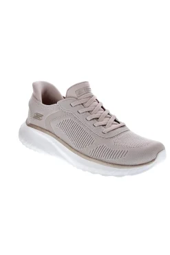 Zapatillas Skechers Bobs Squad Slip-ins Beige